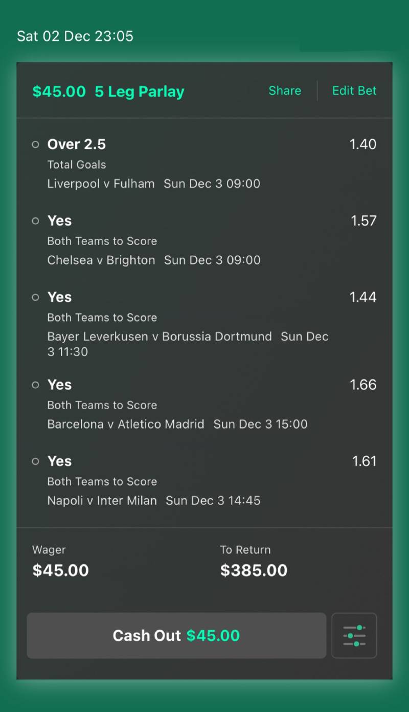 Đa dạng hóa loại kèo trong xiên để tăng tỷ lệ “sống sót”